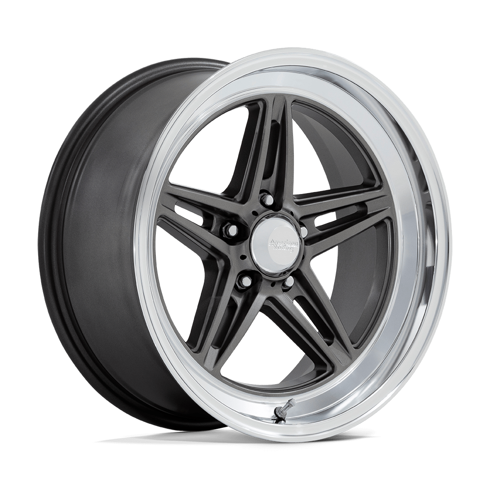 American Racing Vintage: cerchio GROOVE 20X8.5 5X5 78 +6 Grigio