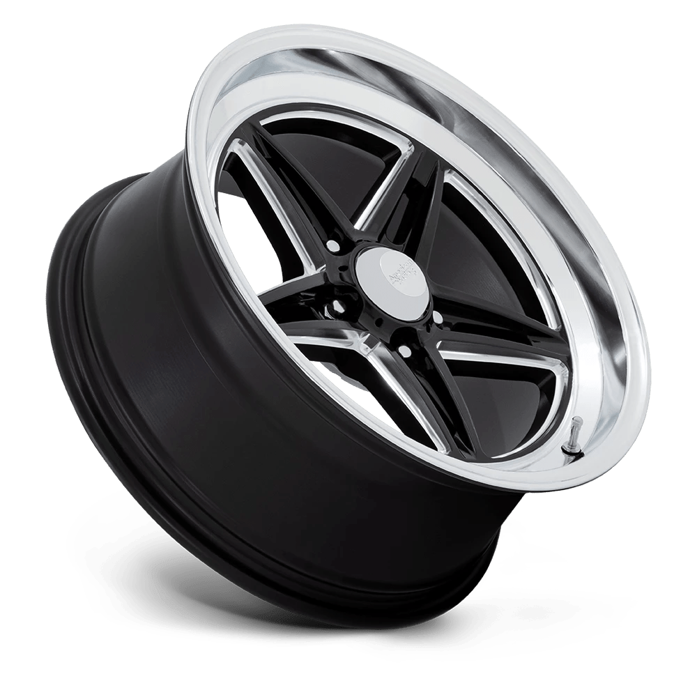 American Racing Vintage: felga GROOVE 18X10 5X4.5 72 G-BLK-MILL +12 Czarna