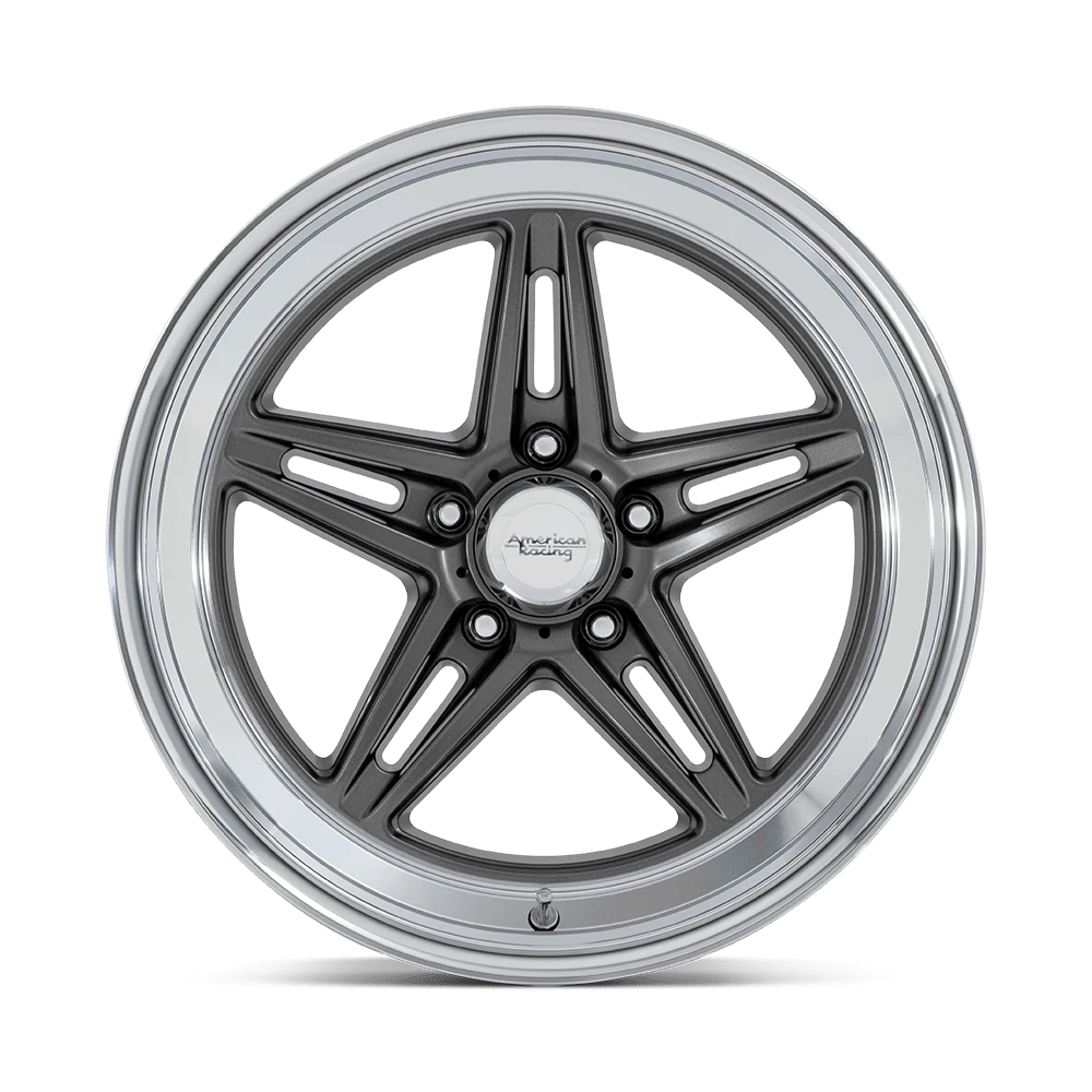 American Racing Vintage: felga GROOVE 18X10 5X4.75 72 ANTH-DIALP +12 Antracytowa