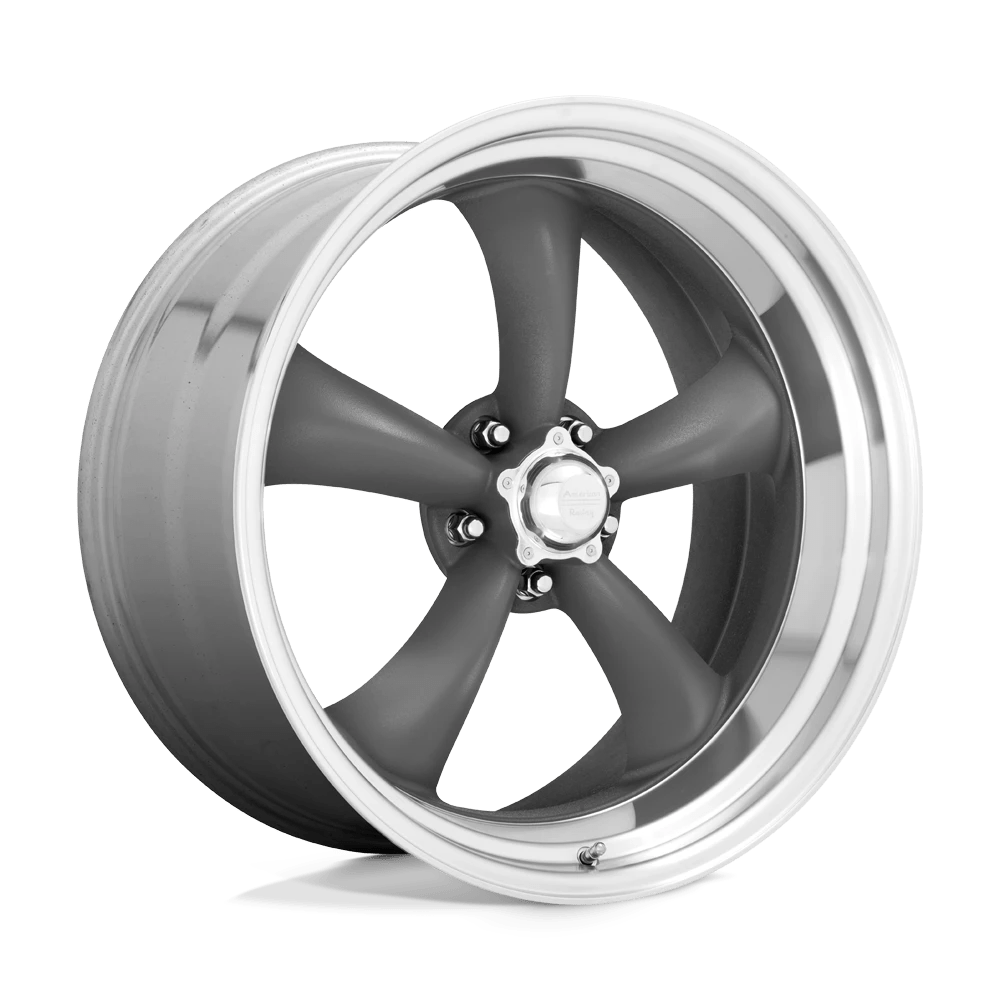 American Racing Vintage: felga VN215 TT-II 1PC 17X9.5 5X4.75 GRAY 5.5BS Szara