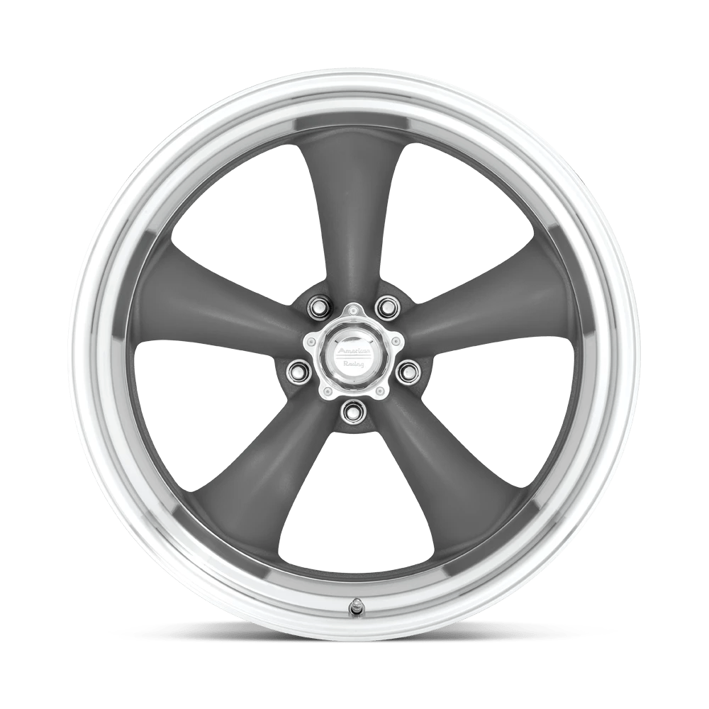 American Racing Vintage: wheel VN215 TT-II 1PC 20X10 5X4.75 GRAY 5.75BS Gray
