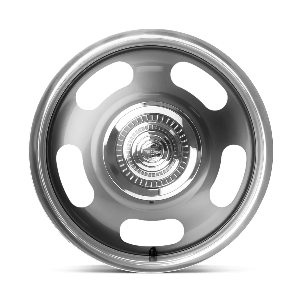 American Racing Vintage: Felge VN506 17X9 BLNK MAGGRY POLP 0MM 108-127 Grau