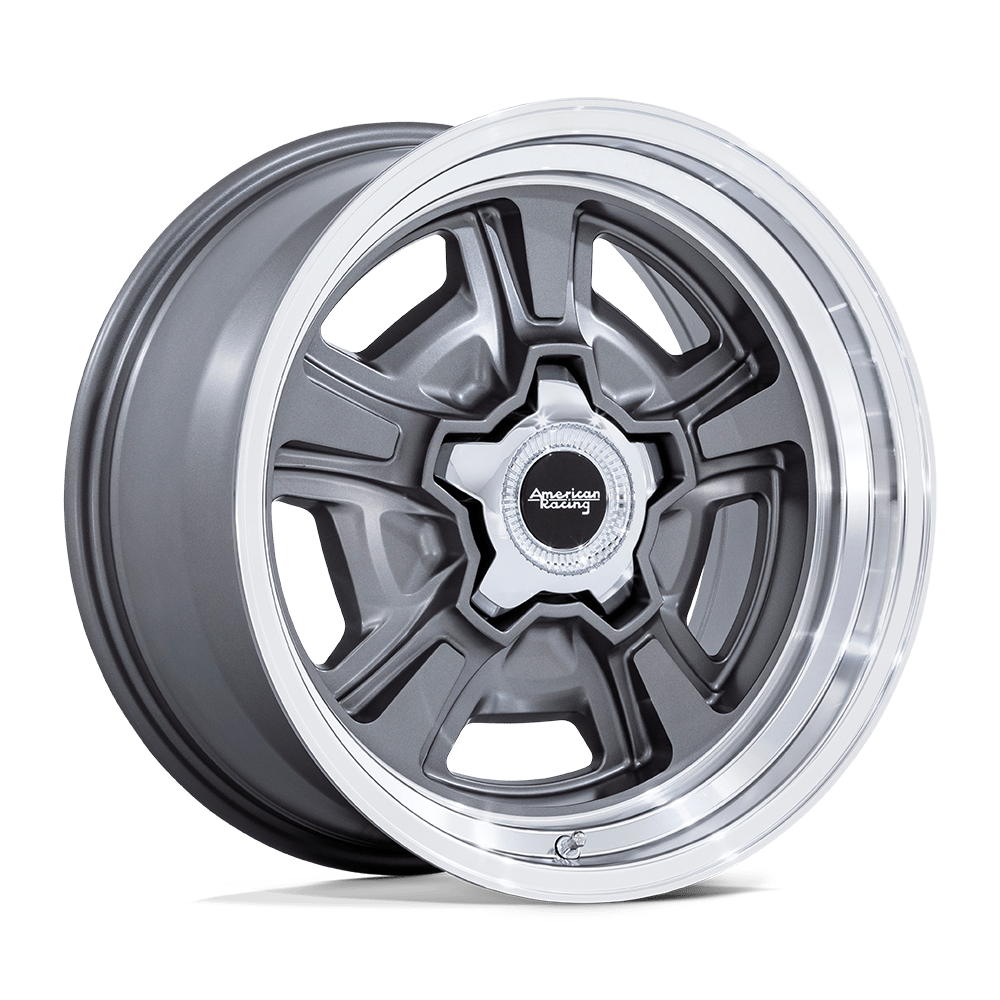 American Racing Vintage: kolo MARAUDER 18X8 5X4.75 72 +0 Šedá