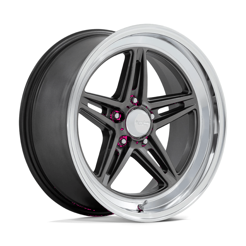 American Racing Vintage: wheel GROOVE 20X10 5X5 78 +6 Gray