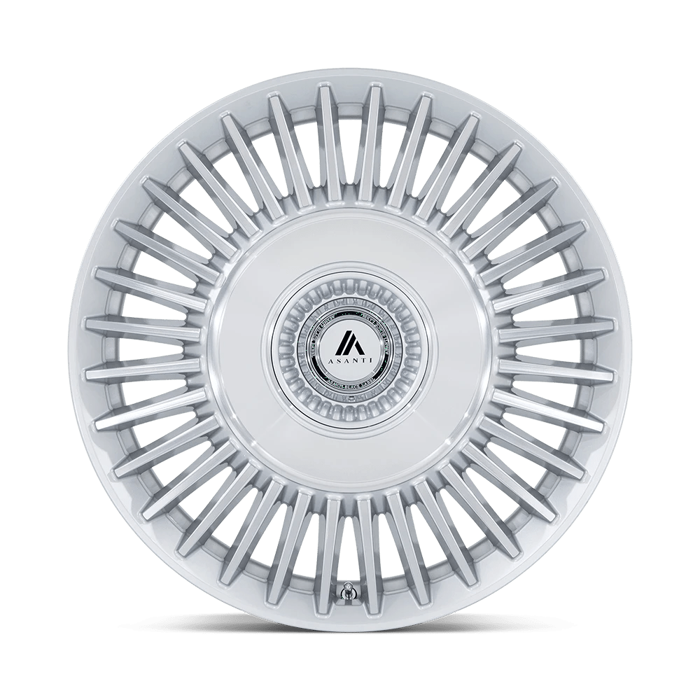 Asanti Black: felga TIARA 20X9 5X112/120 74 +27 GSLV MCH Srebrna