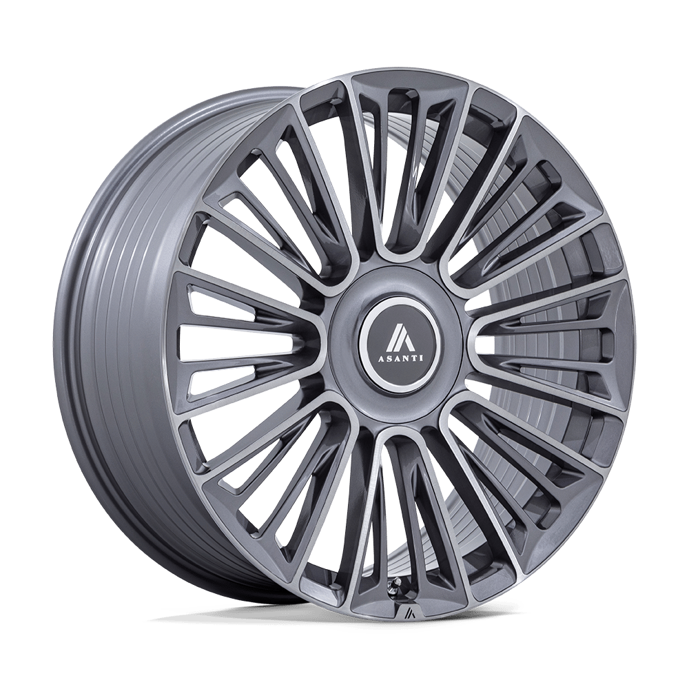 Asanti Black: Felge PREMIER 24X10 5X112/120 74 +20 ANT-BRSH Grau