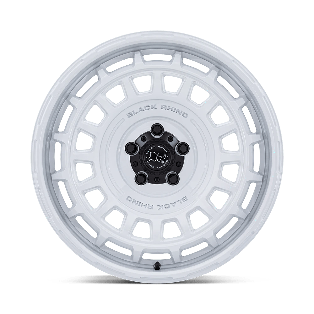 Black Rhino: cerchio AWOL 20X8.5 6X5.5 106 +12 Bianco