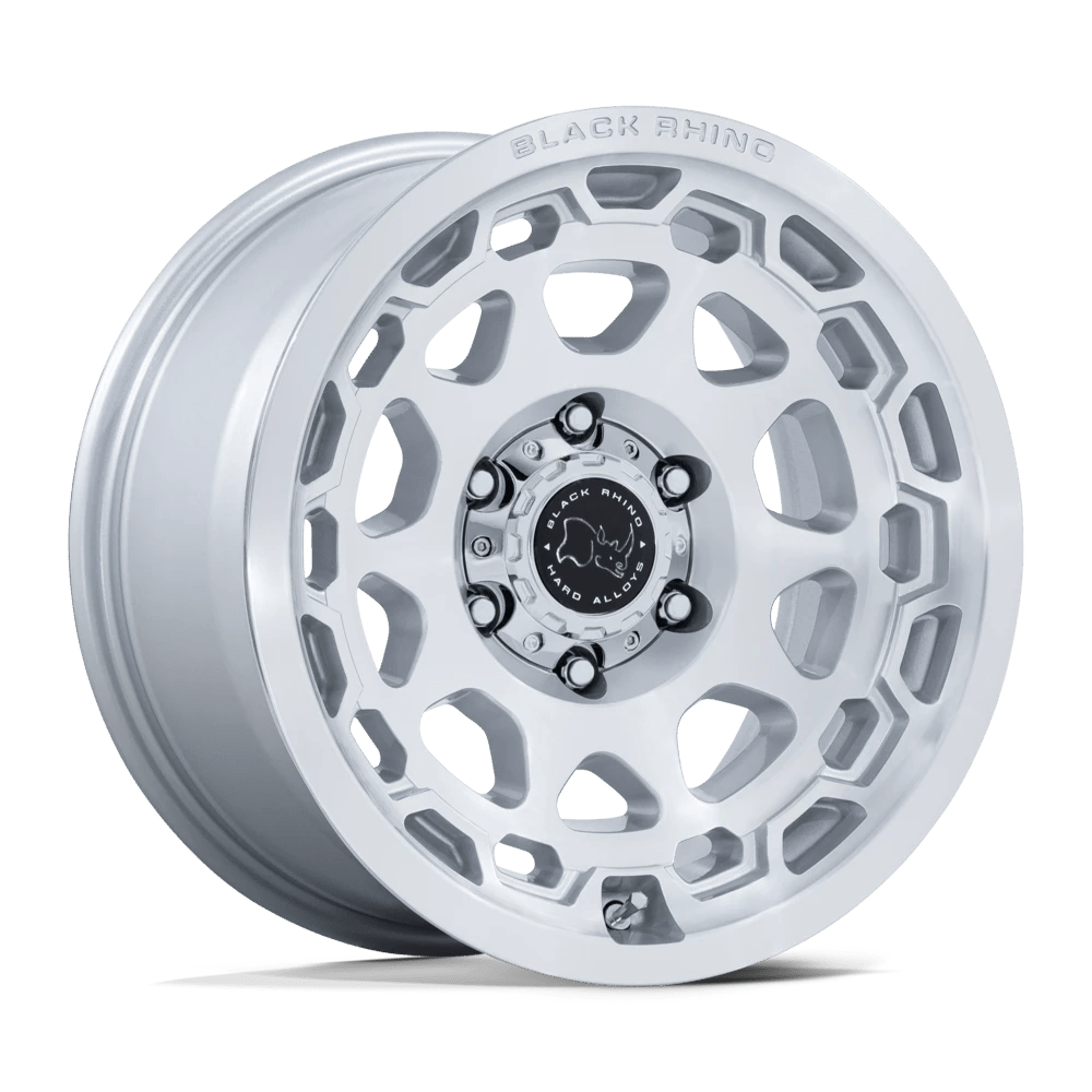 Black Rhino: cerchio CONGO 17X8.5 5X4.5 72 +35 Argento