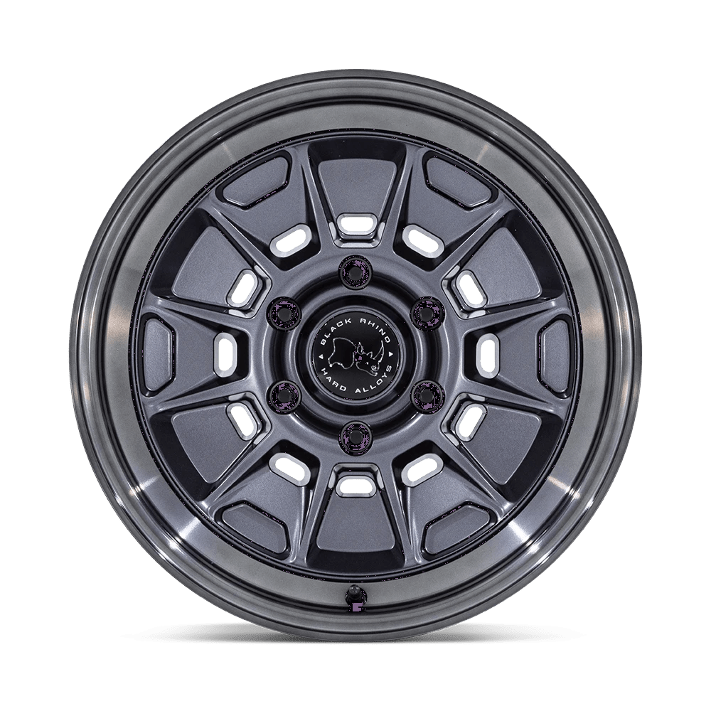 Black Rhino: cerchio MONDO 17X9 6X5.5 106 -38 Metallo di canna di fucile