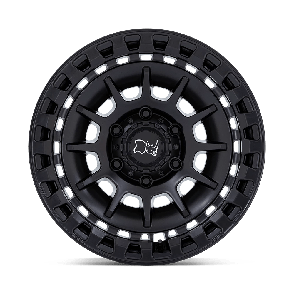 Black Rhino: wheel BARRAGE 17X8.5 6X5.5 106 -10 Black