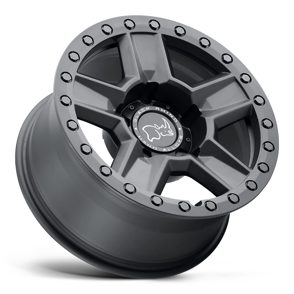 Black Rhino: Felge BR RAVINE 17X8.5 5X127 +35 71 Schwarz