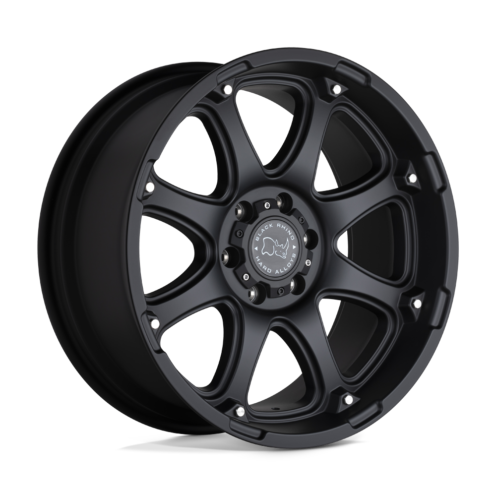 Black Rhino: Felge BR GLAMIS 18X9 8X165 -12 122 Schwarz