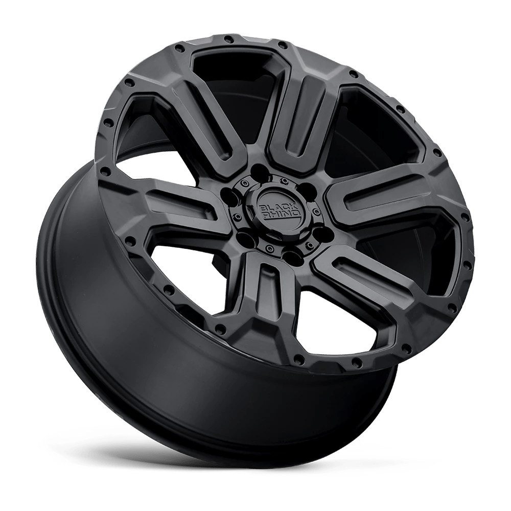 Black Rhino: Felge BR WANAKA 17X8.5 6X135 +12 87 Schwarz