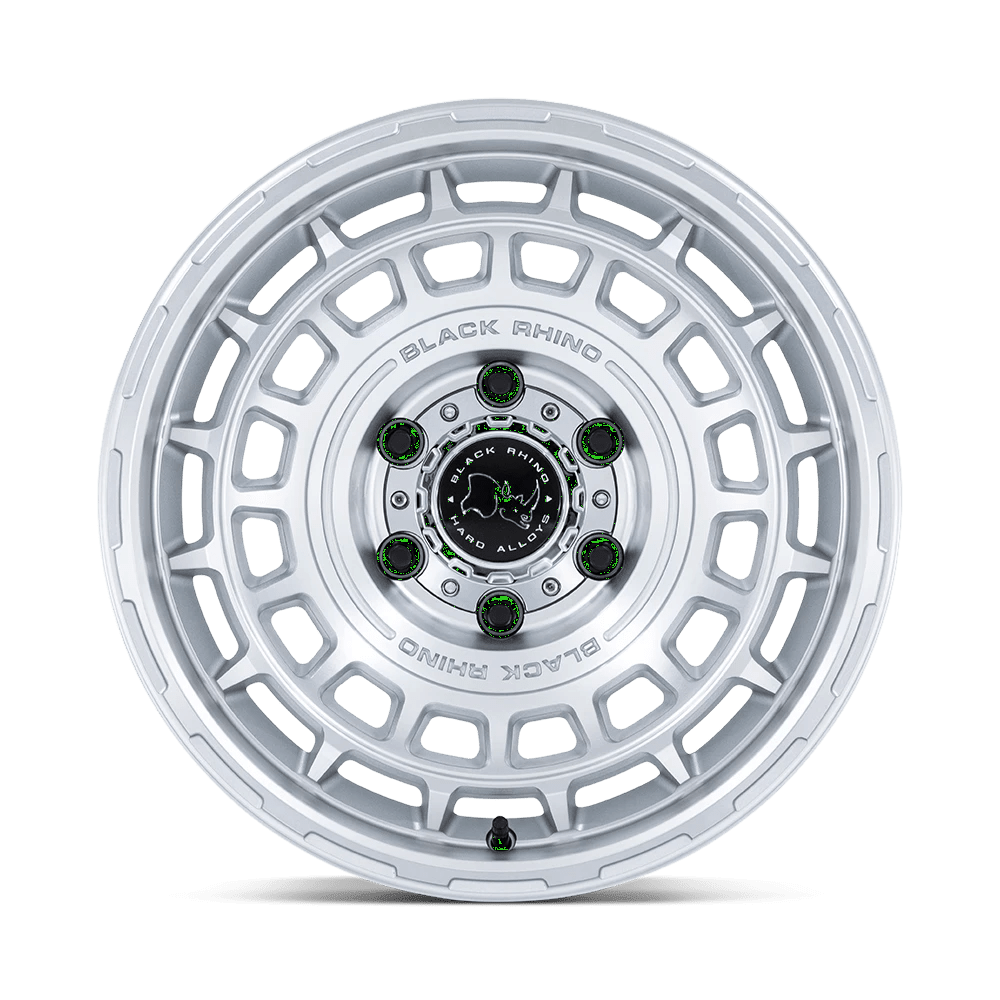 Black Rhino: kolo AWOL 20X8.5 5X5 71 +12 SLV-MCH-FC Stříbro