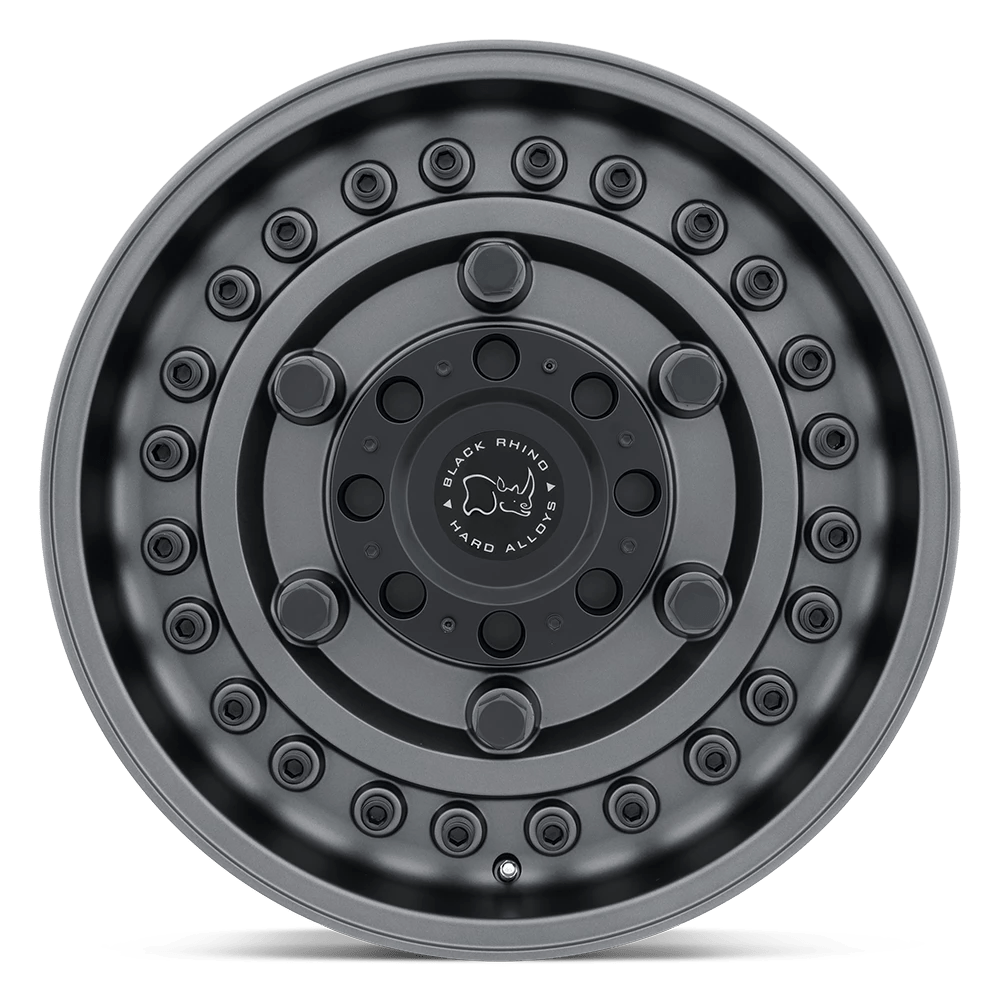 Black Rhino: kolo BR ARMORY 17X9.5 8X170 125 GUNBLK -18 Černý