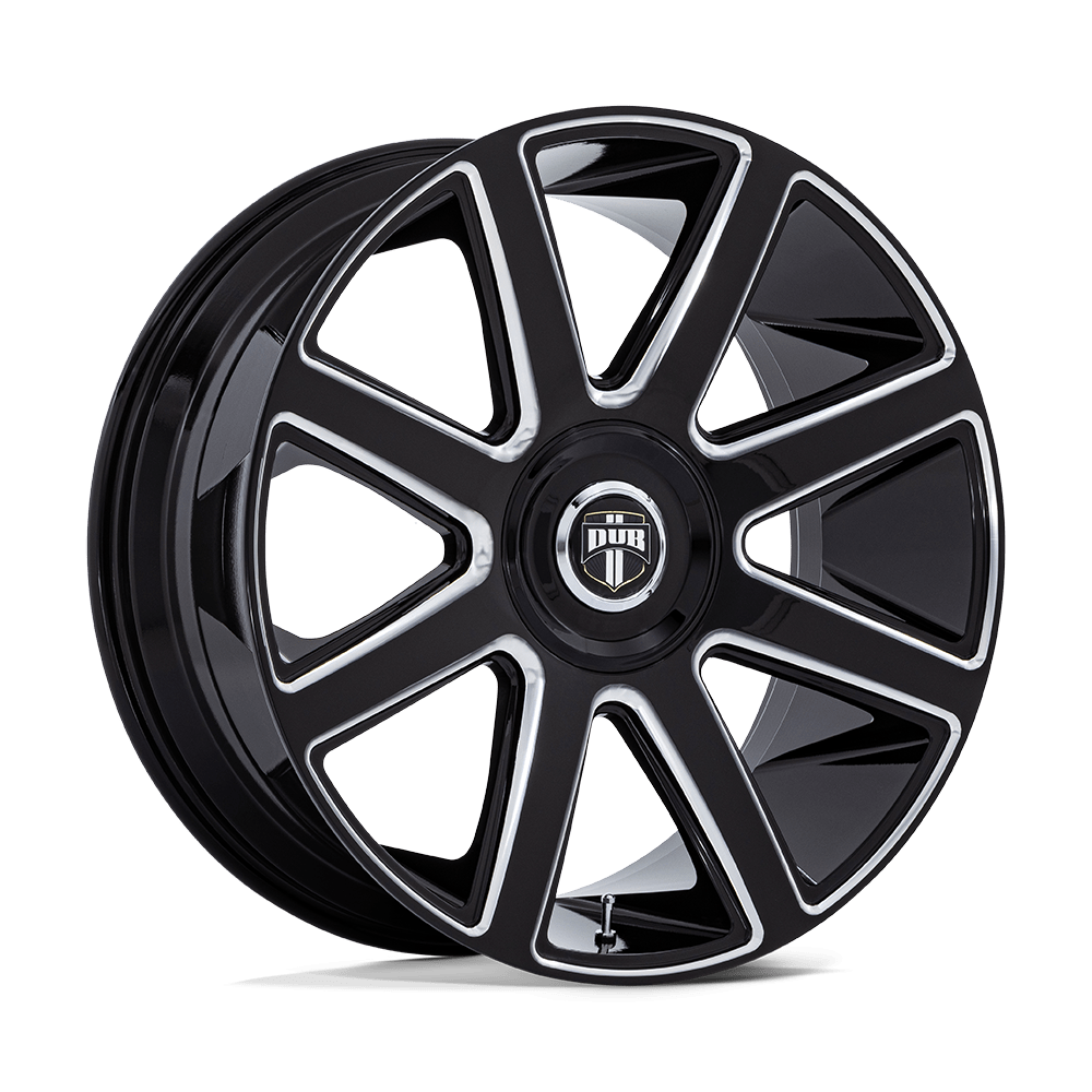 DUB: Felge PULL 24X10 BLANK 72 +15 Schwarz