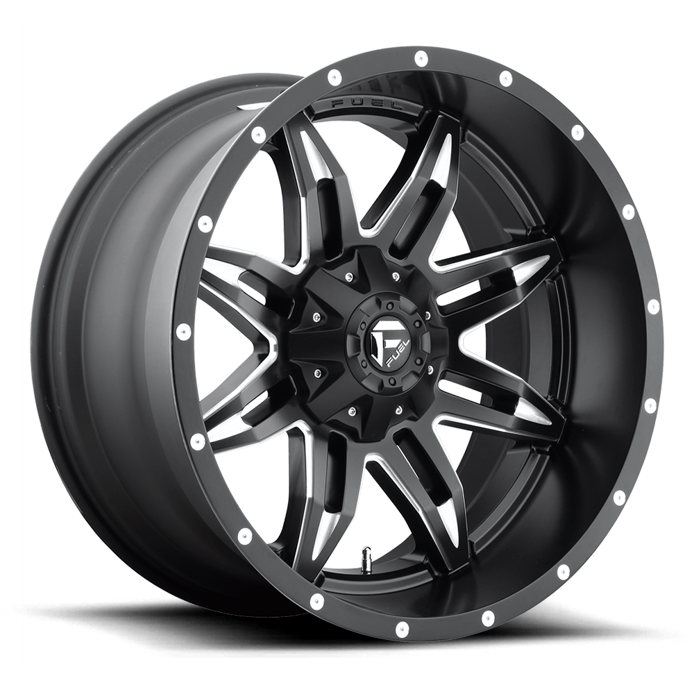 Fuel: Felge LETHAL 15X10 5X4.5/4.75 72 NBD -43MM Schwarz