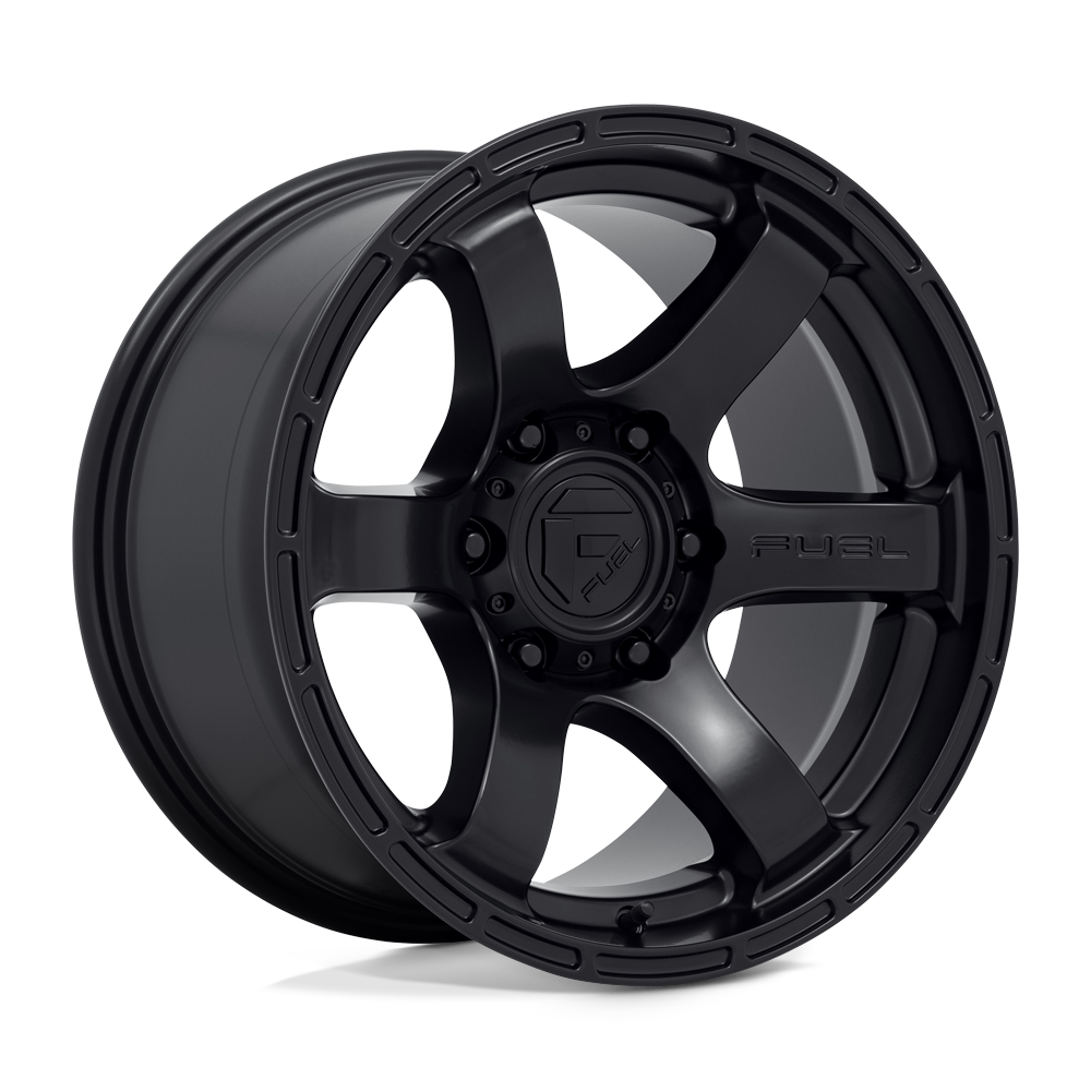 Fuel: Felge RUSH 18X9 6X5.5 106.1 BD 1MM Schwarz