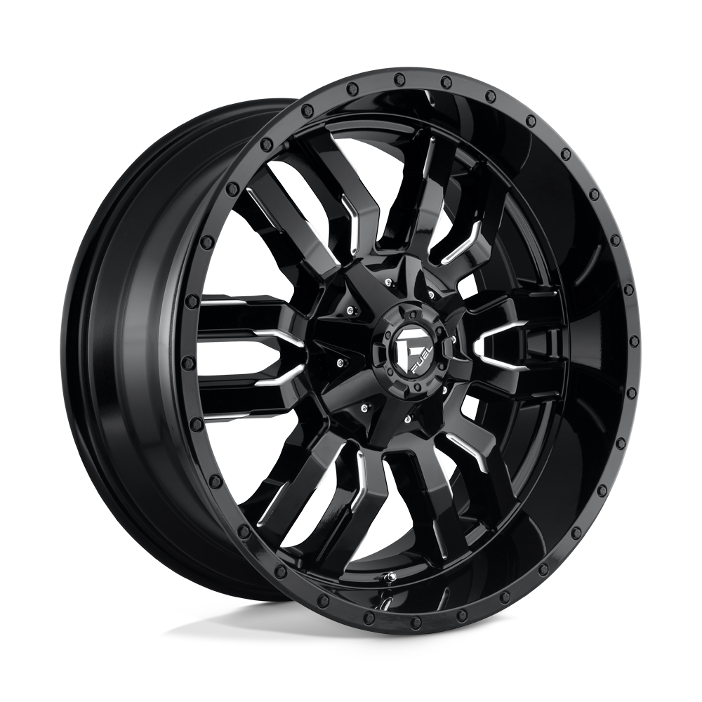 Fuel: Felge SLEDGE 22X10 8X180 124.2 NBL +10 Schwarz