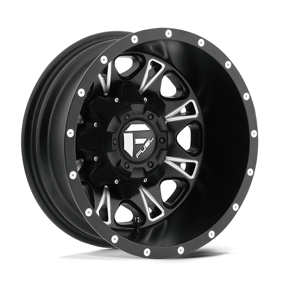 Fuel: Felge THROTTLE DRW 17X6.5 8X210 -140 NBD (DR) Schwarz