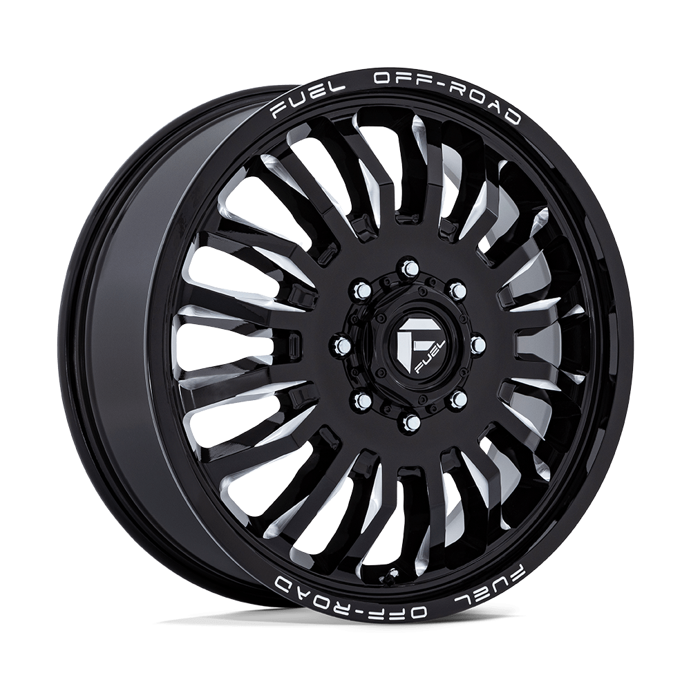 Fuel: kolo ARC DRW 20X8.25 8X6.5 -246 GBLK-MILL DR Černý