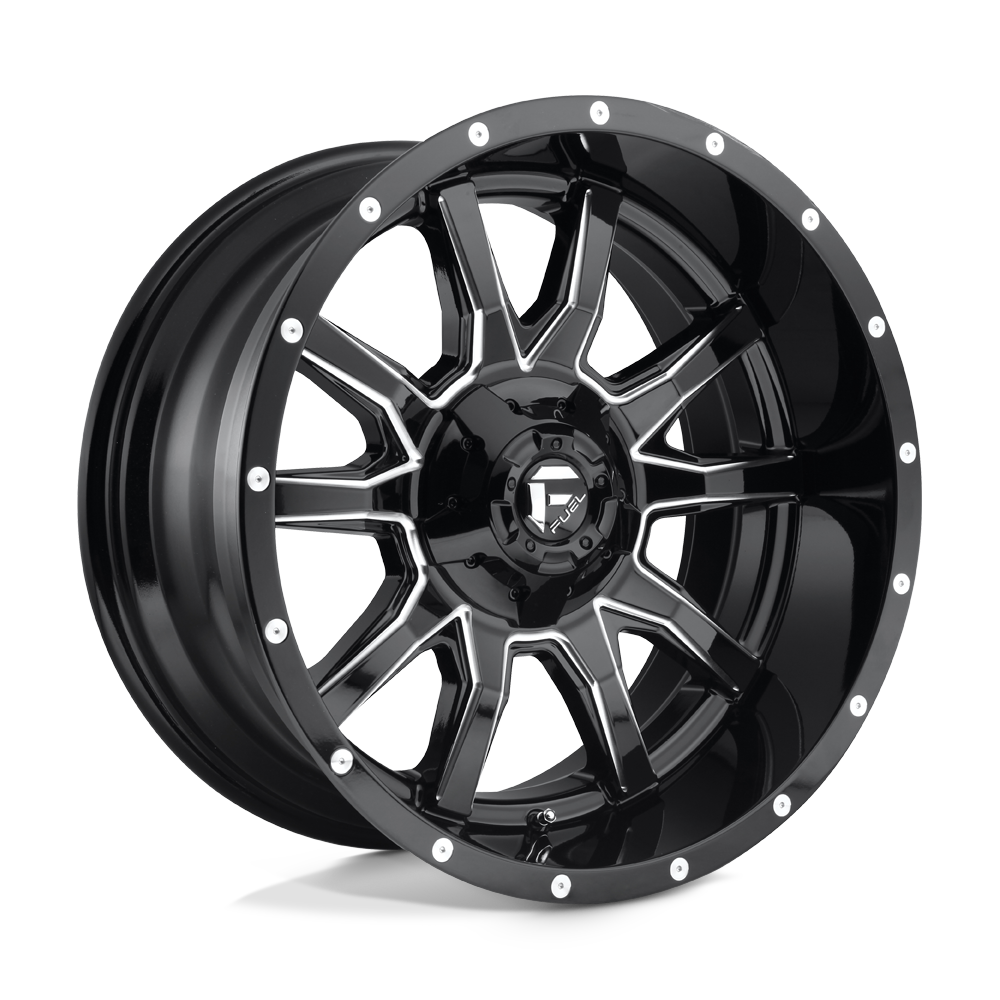 Fuel: kolo D627 VANDAL 20X9 5X5.5/150 110.1 NBL +01 Černý