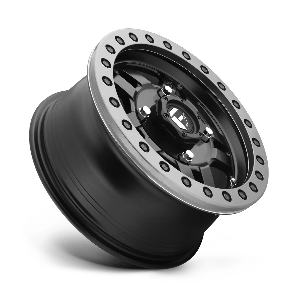 Fuel UTV: Felge ANZA UTV BL 15X7 4X137 110.1 BD +38 Schwarz
