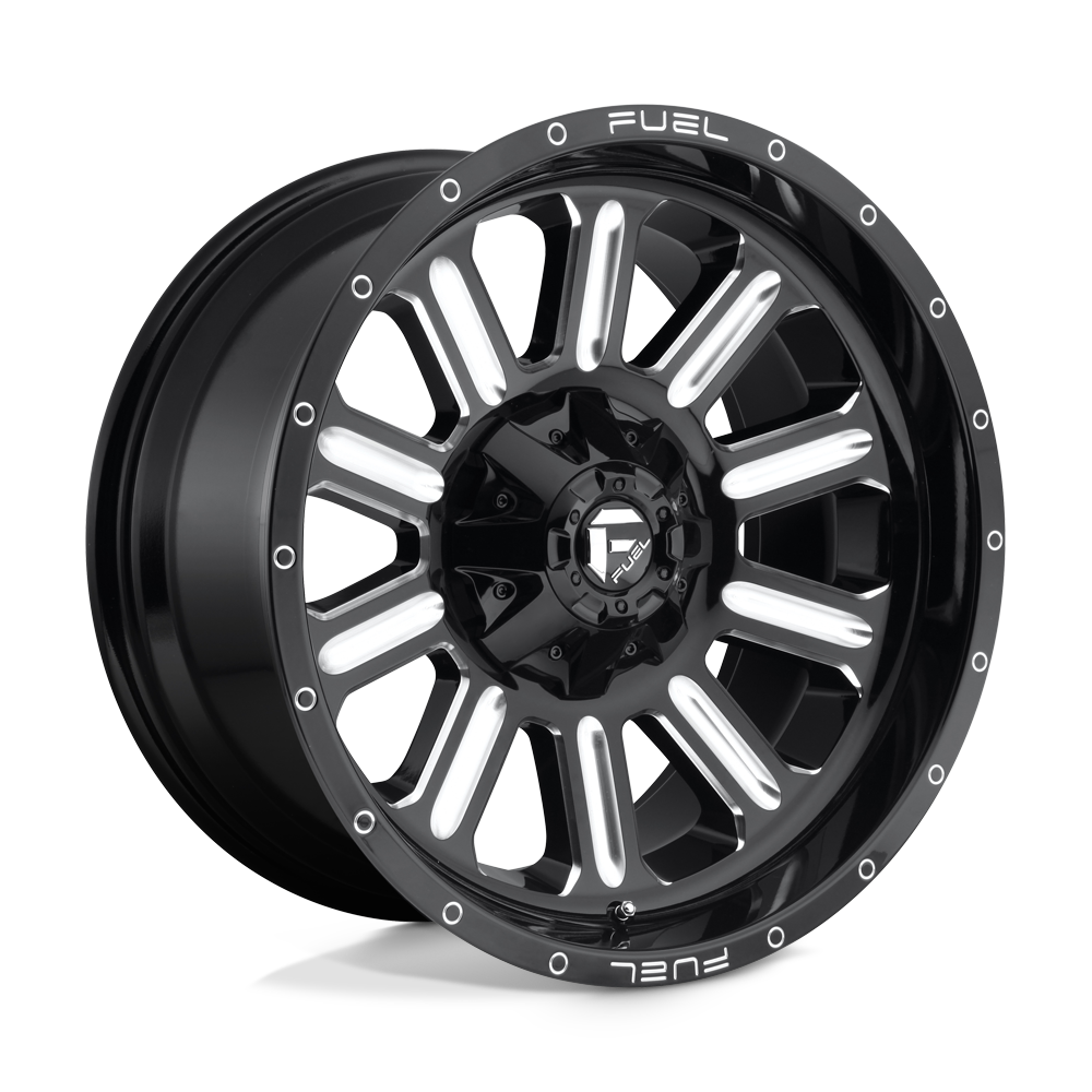 Fuel: wheel HARDLINE 20X10 8X180 124.2 NBL -18 Black