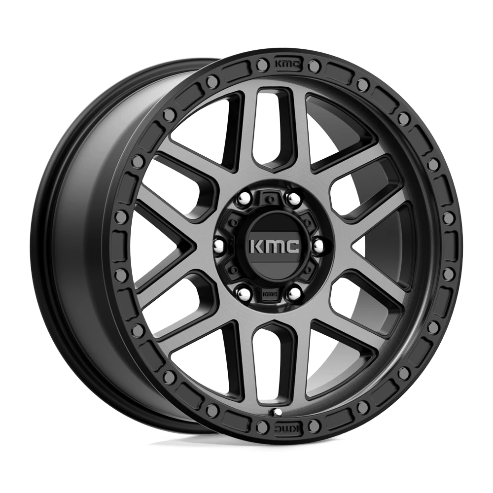 KMC: Felge KM544 18X9 6X5.5 Schwarz 18MM