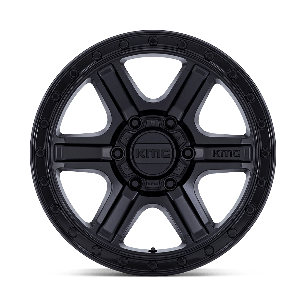 KMC: felga OUTRUN 17X8.5 5X5 71 +18 MBLK GBLK-LP Czarna