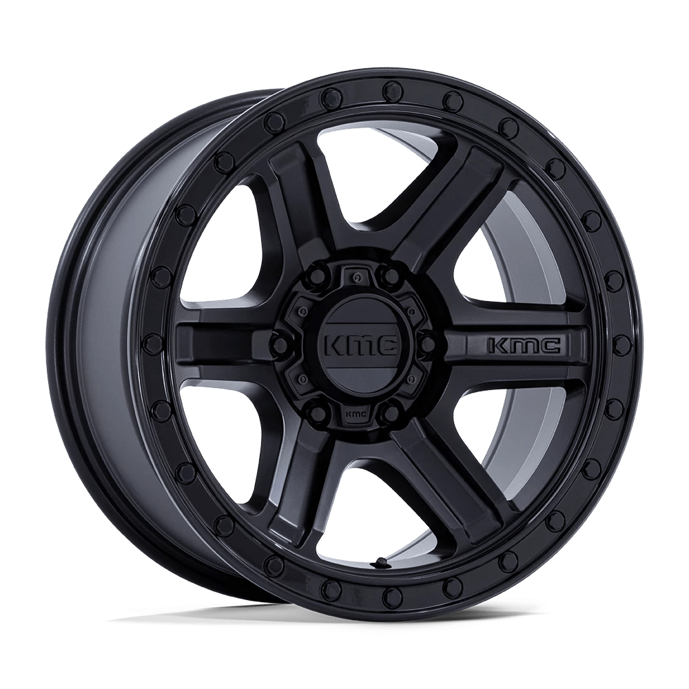KMC: felga OUTRUN 17X8.5 5X5 71 +18 MBLK GBLK-LP Czarna
