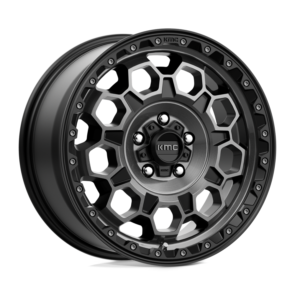 KMC: kolo KM545 17X8 5X4.25 Černý 38MM