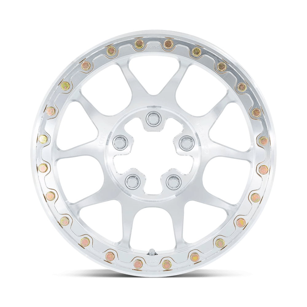 KMC Powersports: Felge TORO 5 UTV FORGED 15X6 5X4.5 RAW-MCH +50 Bearbeitet