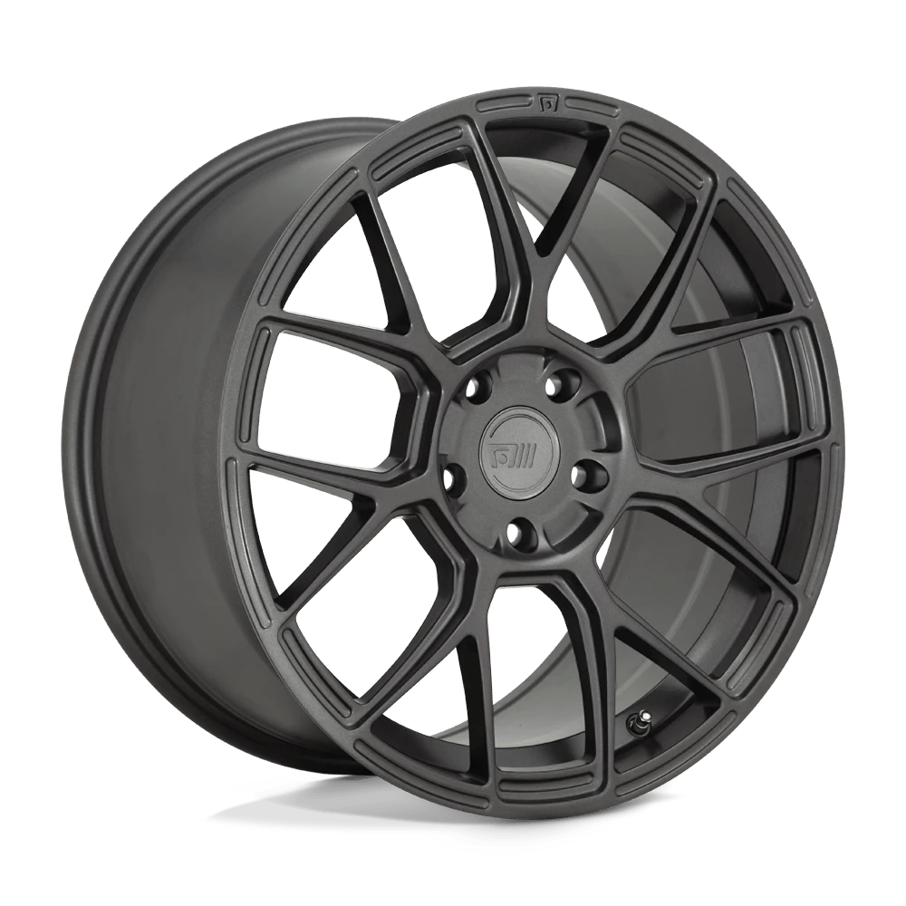 Motegi: cerchio MR147 18X8.5 5X112 Grigio 42MM