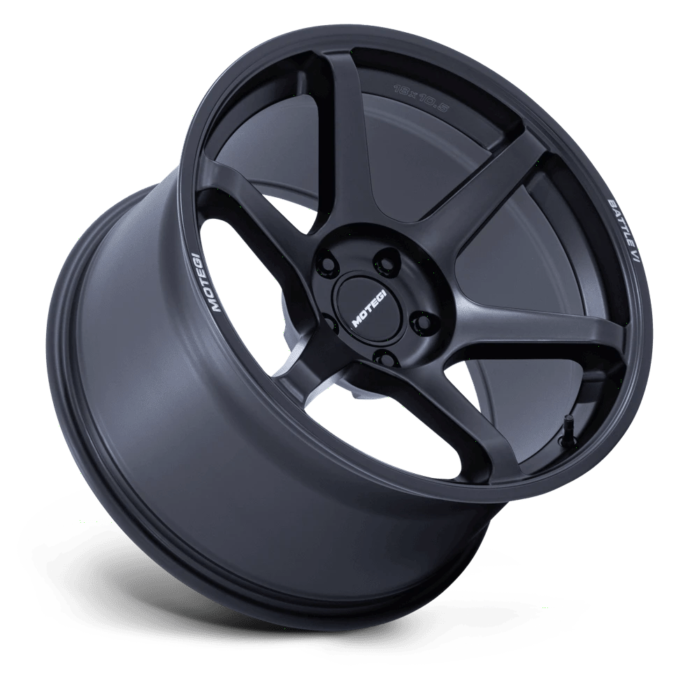 Motegi: felga BATTLE VI 18X10.5 5X4.5 72 +0 Czarna
