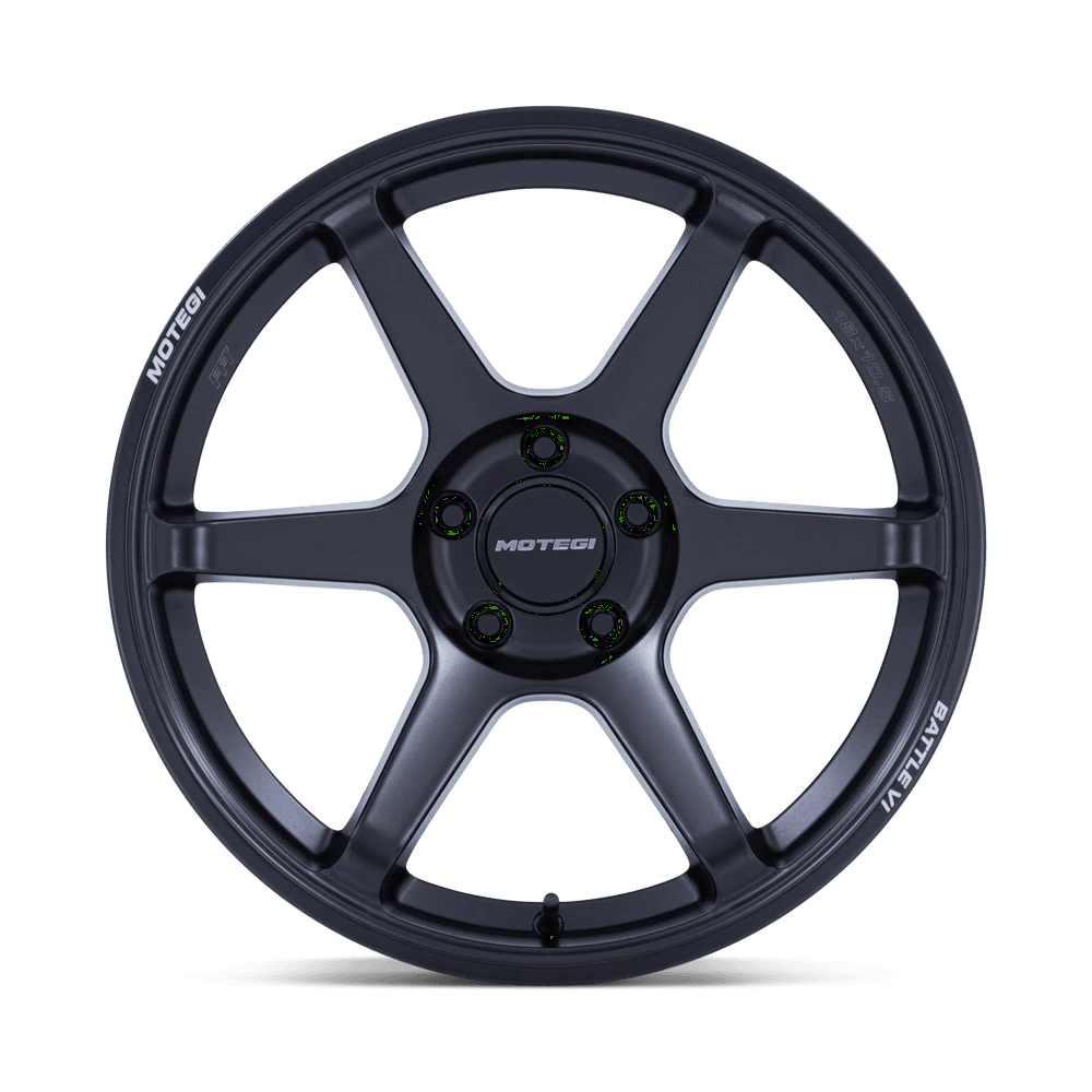 Motegi: Felge BATTLE VI 19X9.5 5X112 66 +35 Schwarz