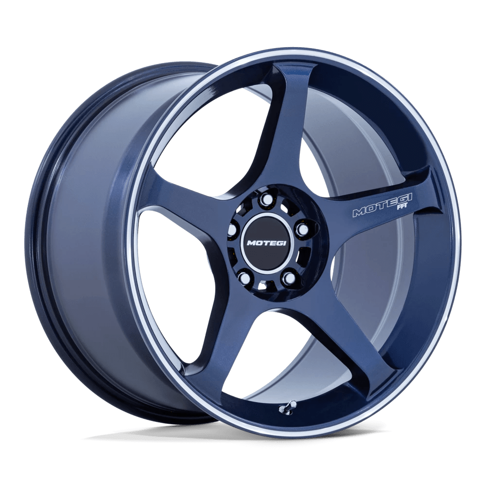 Motegi: wheel BATTLE V 18X9.5 5X4.5 72 +0 Blue