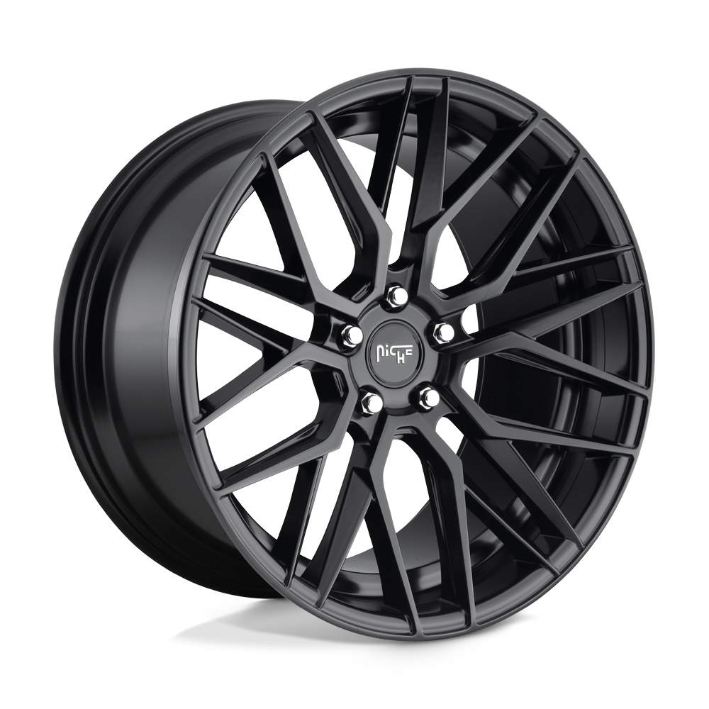 Niche: cerchio GAMMA 18X8 5X4.5 72 BD +40 Nero
