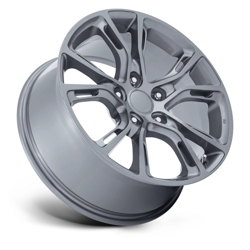 Performance Replicas: Felge PR137S 17X8 5X5.0 71.5 SLV-GRY 34MM Silber