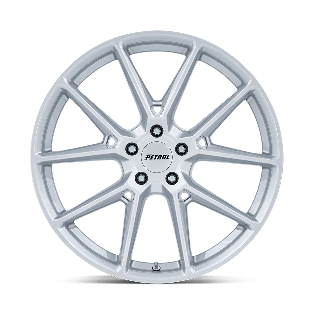 Petrol: cerchio P1E 20X8.5 5X115 72 +40 Argento