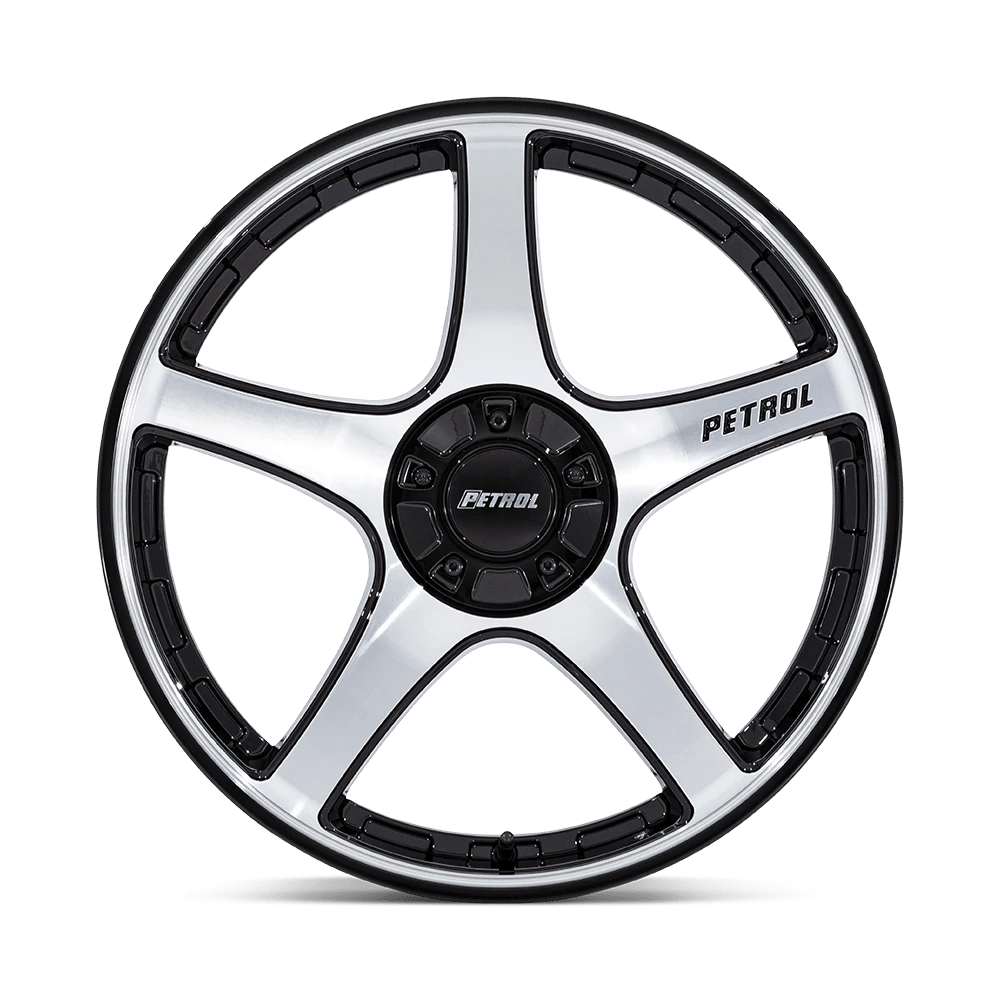 Petrol: cerchio P2E 18X8 5X4.25/4.5 72 +40 Nero