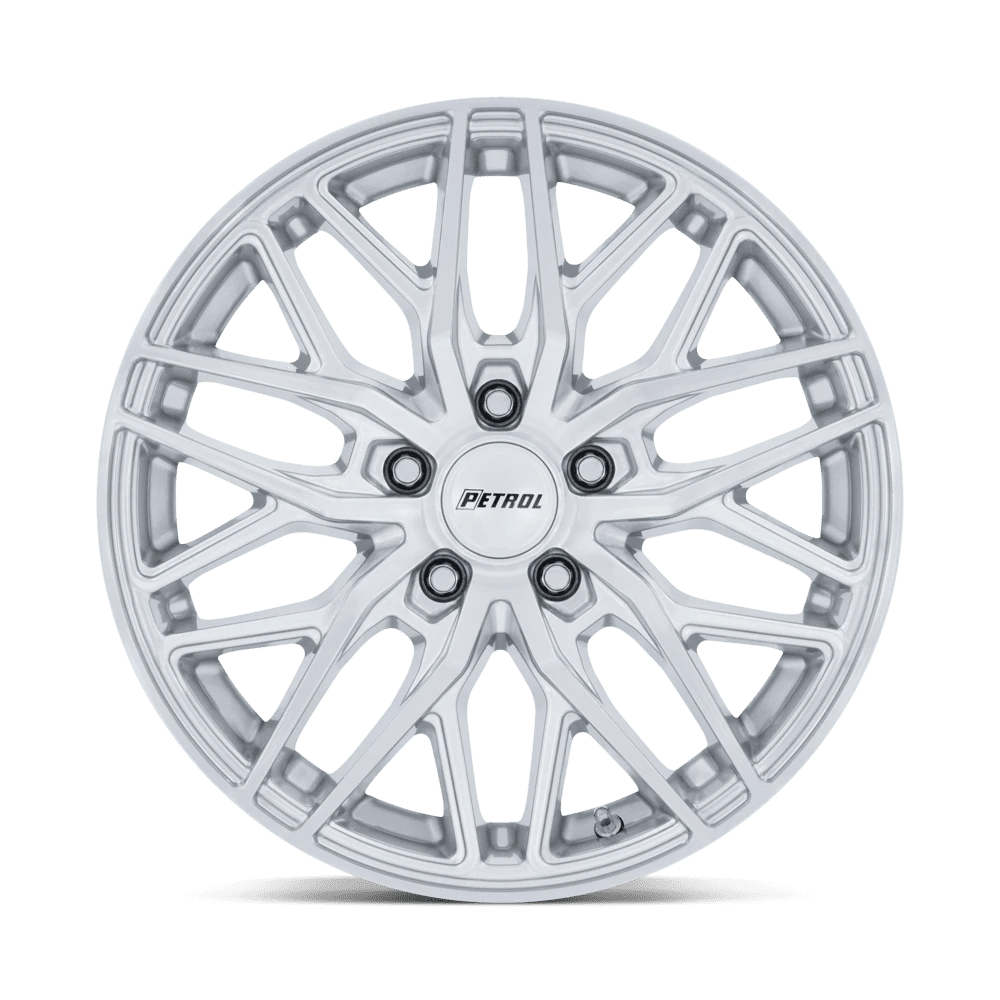 Petrol: cerchio P3E 19X8.5 5X115 72 +40 Argento