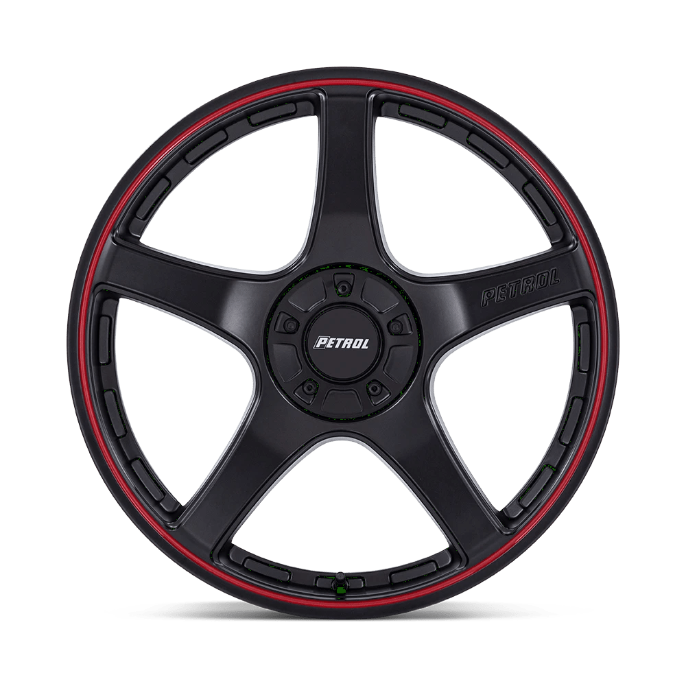 Petrol: Felge P2E 18X8 BLANK 72 +35 Schwarz