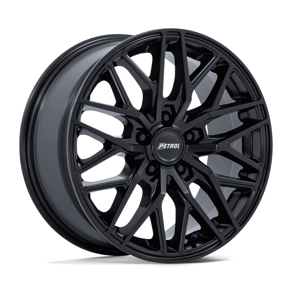 Petrol: wheel P3E 17X8 5X100 72 +35 Black
