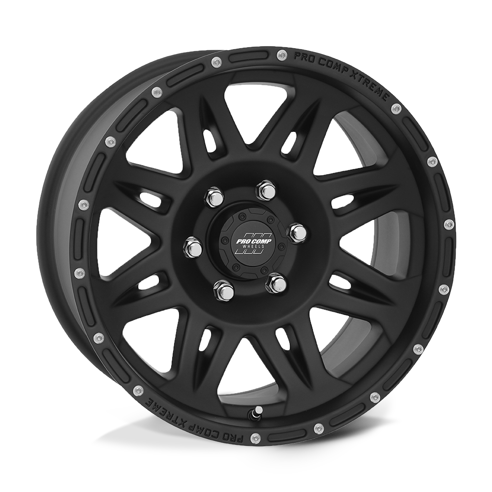 Pro Comp Alloys: Felge TORQ 17X9 6X135 87 -6 Schwarz