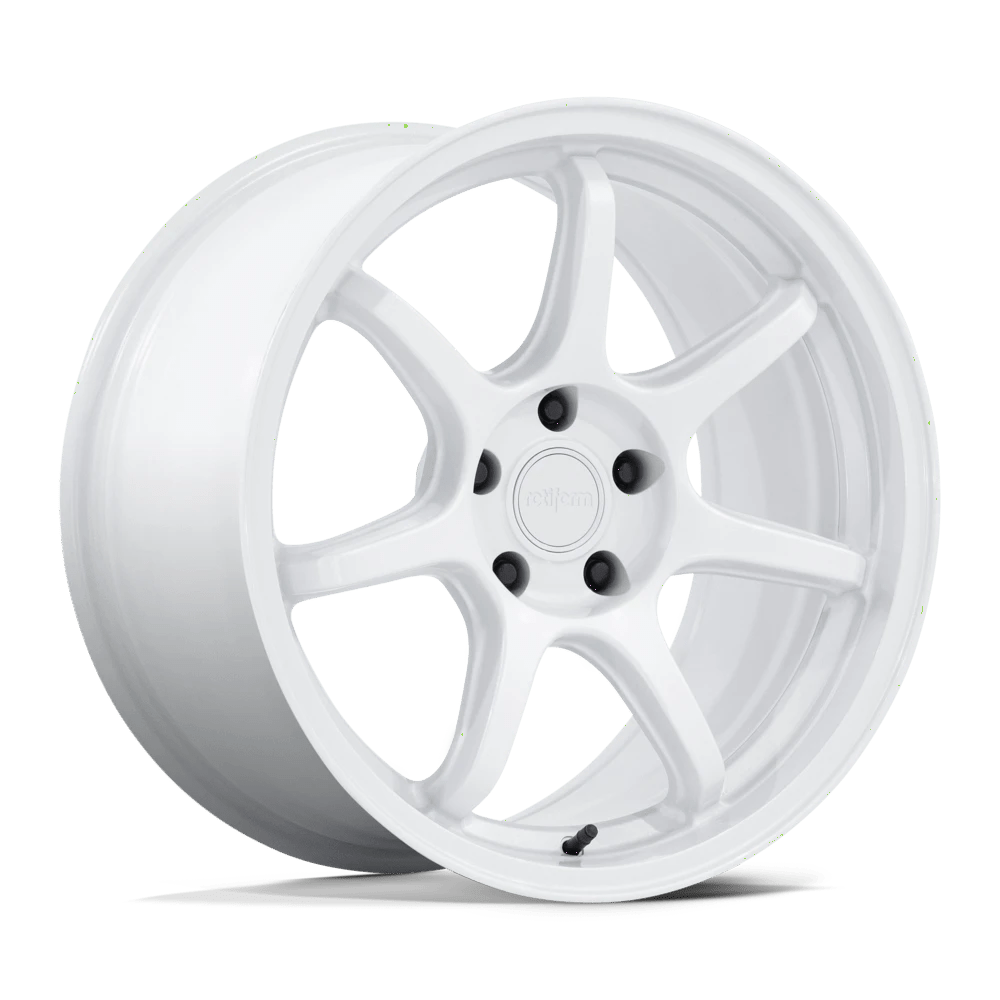 Rotiform: wheel BPU 18X9.5 5X120 74 +38 WHITE White