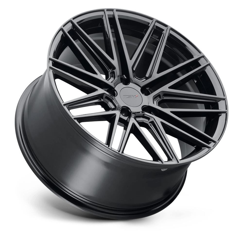 TSW: cerchio TW PESCARA 20X8.5 5X120 +35 76 Nero