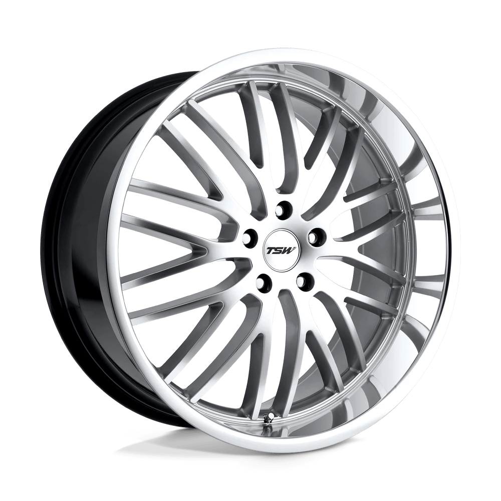 TSW: kolo SNETTERTON 19X8 5X112 72.1 +45 SLV-MIR Stříbro