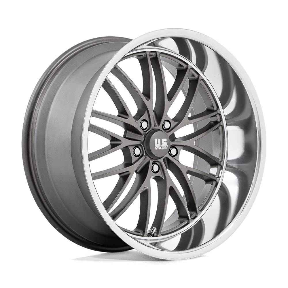 US Mag: wheel SANTA CRUZ 22X10.5 5X5.0 78.1 GD +0 Gray
