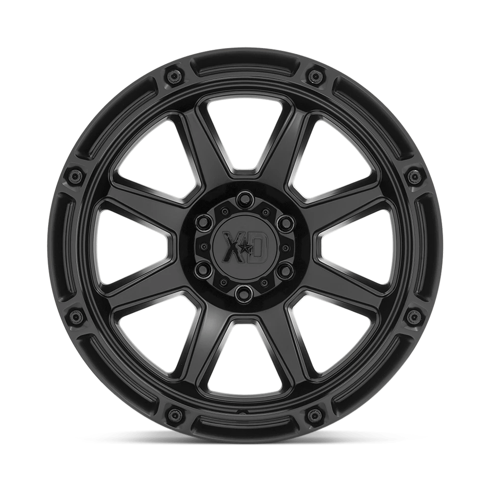 XD: cerchio XD863 20X10 5X5.0 Nero -18MM
